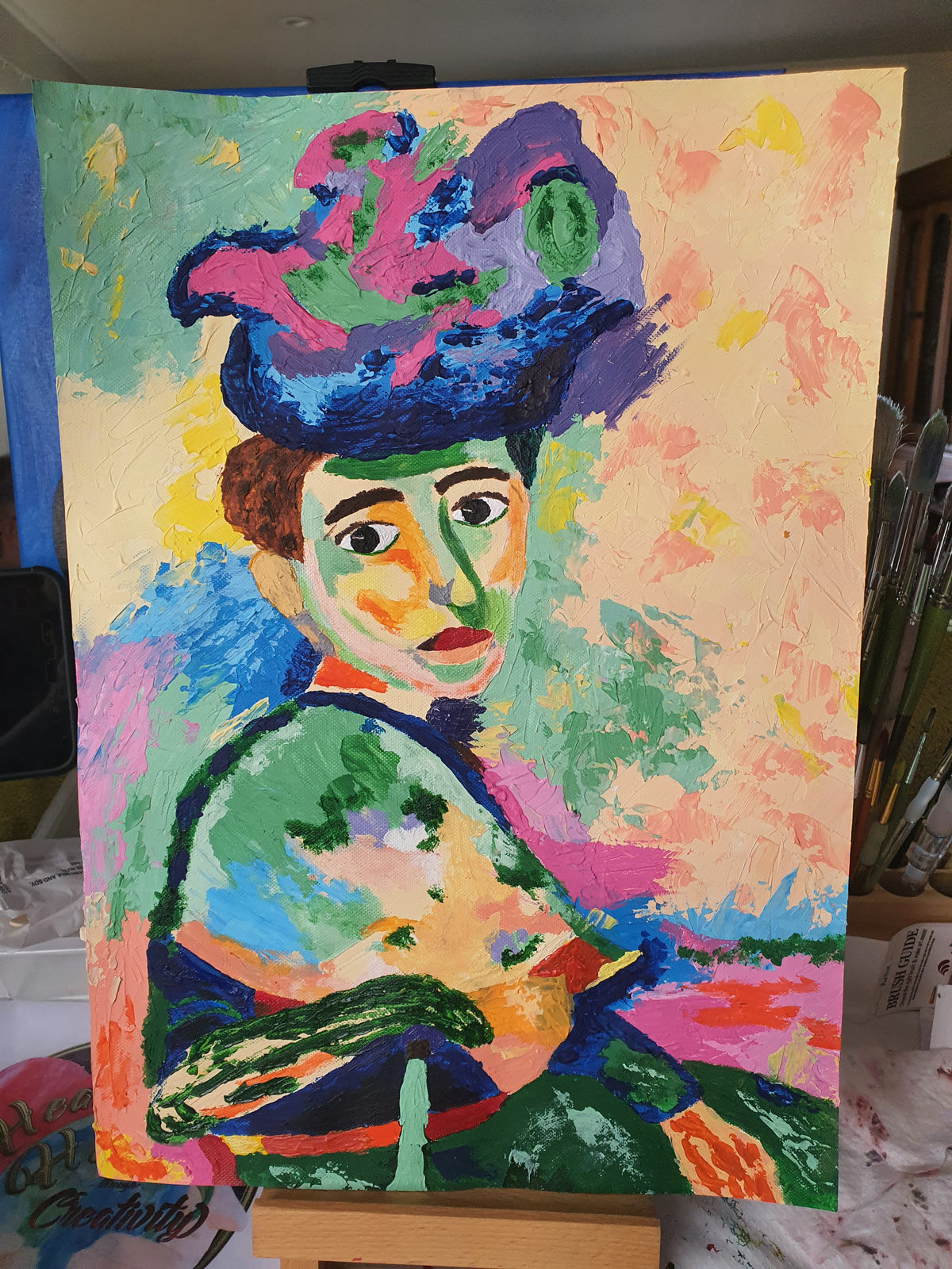 Week 10 of Returners 01 at Seasons Art Class