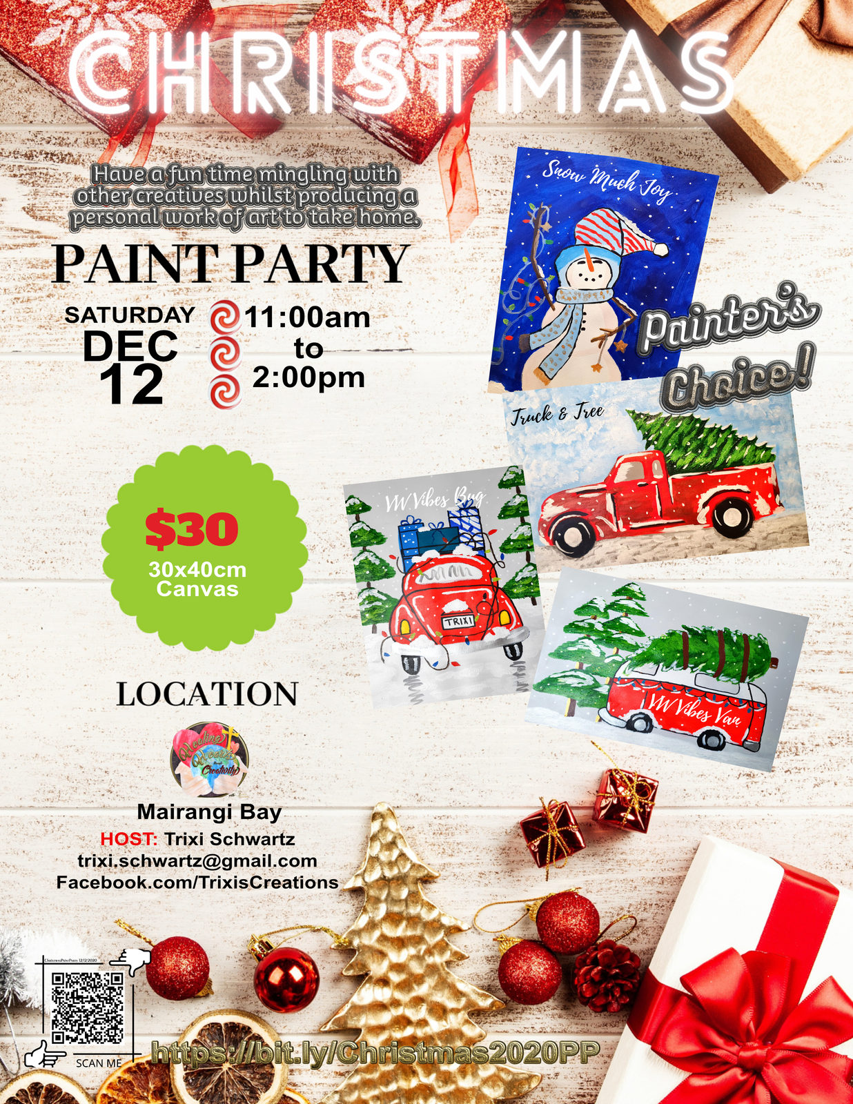 Christmas Paint Party