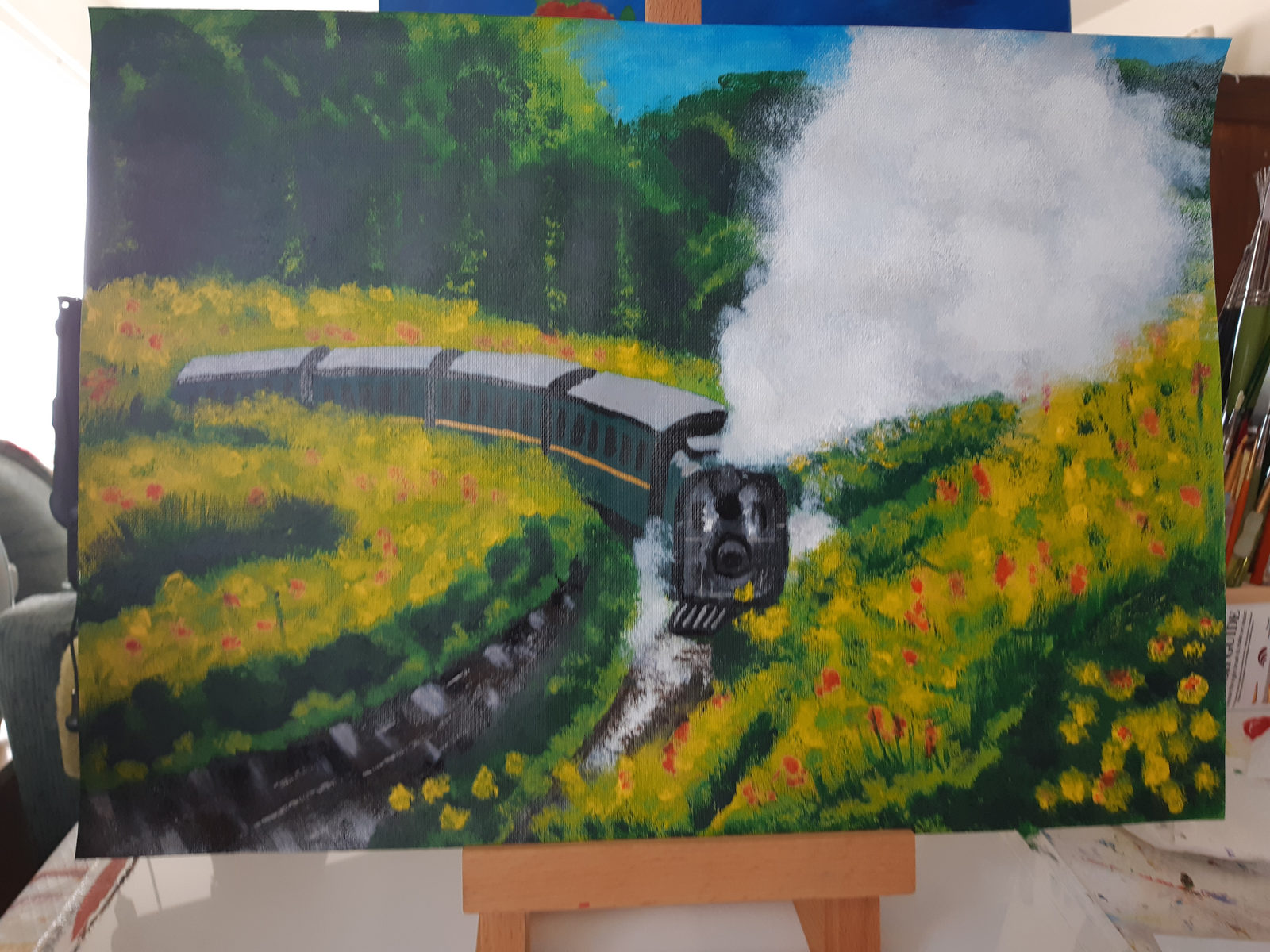 Week 11 of Returners 01 at Seasons Art Class
