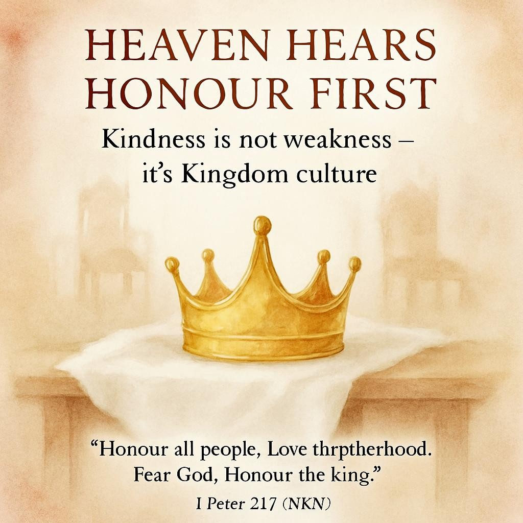 Heaven Hears Honour First