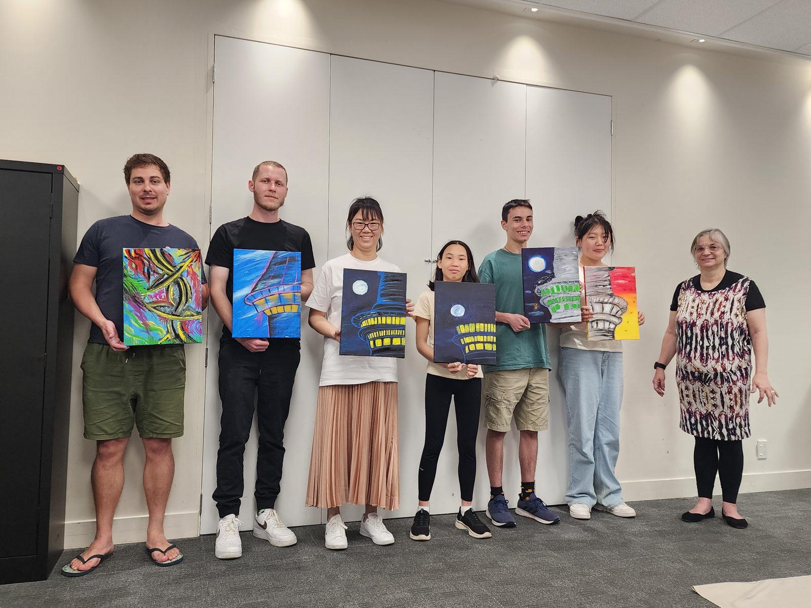 Auckland Sky Tower Paint Party @ MBCC