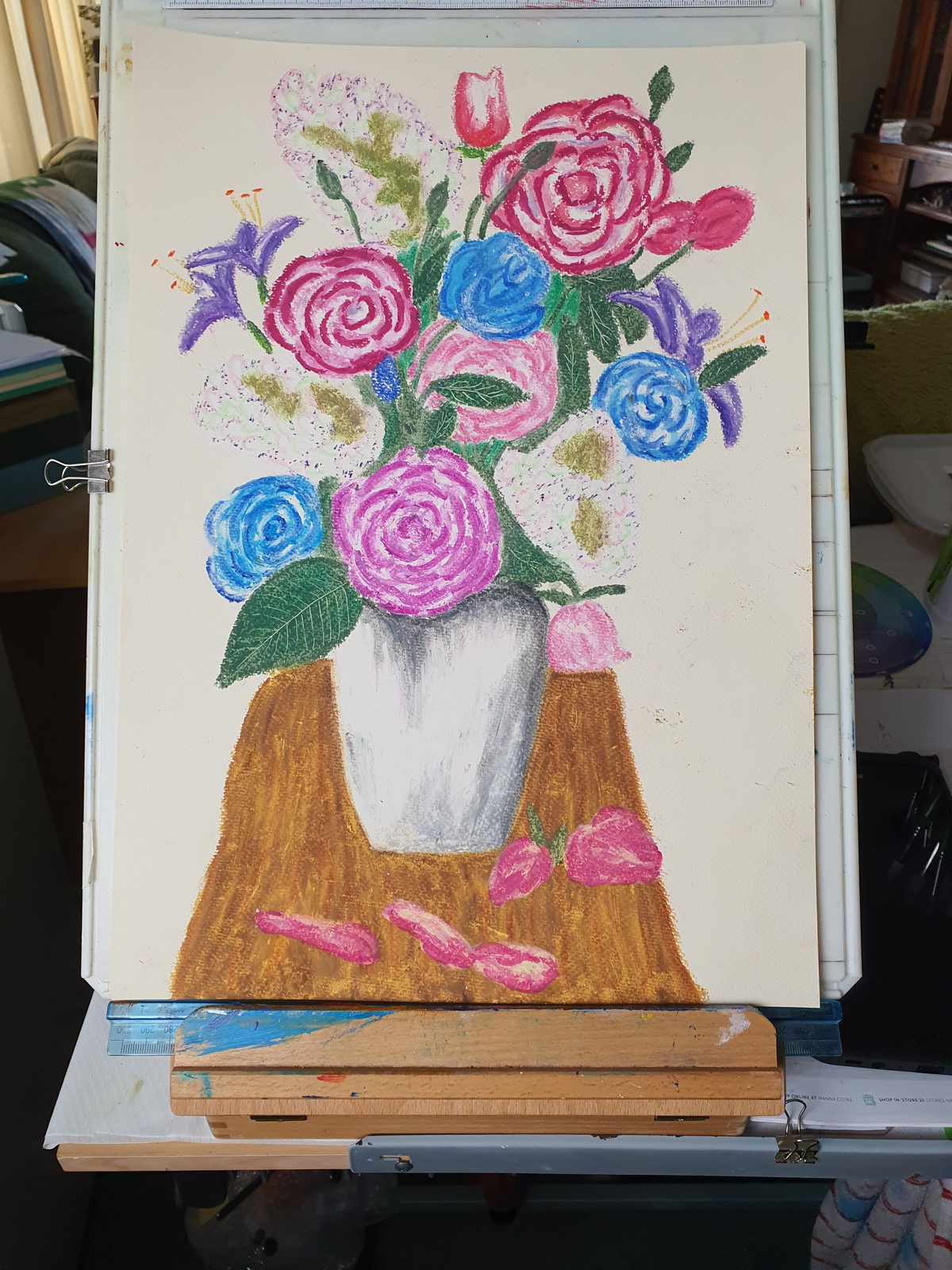 Week 5 of Returners 01 at Seasons Art Class
