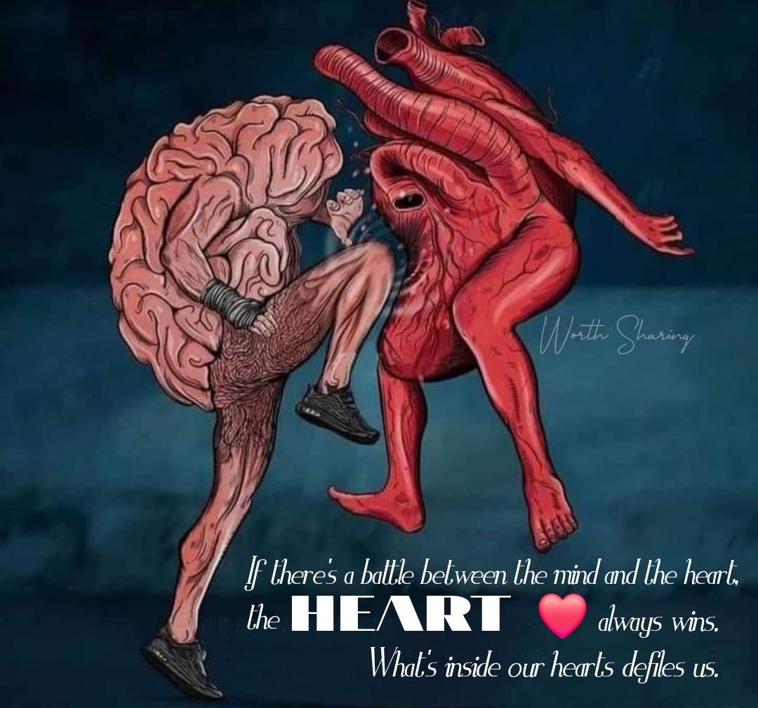 Battle between Heart ❤️ & Head 🧠