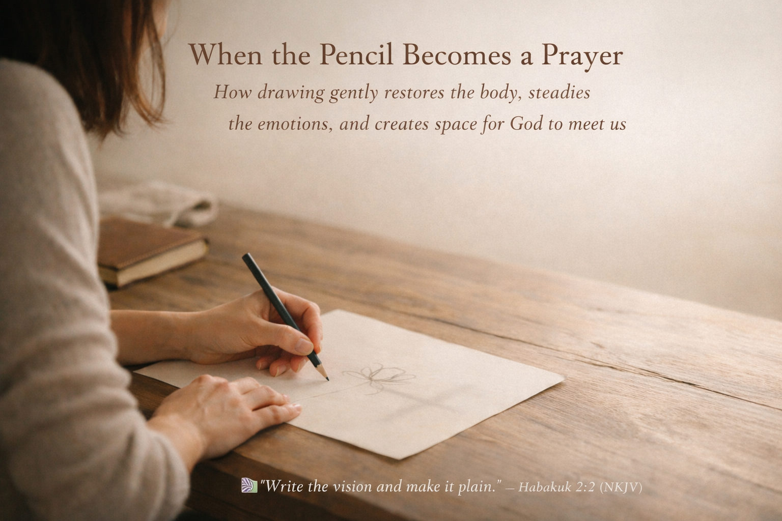 Drawing: When the Pencil Becomes a Prayer