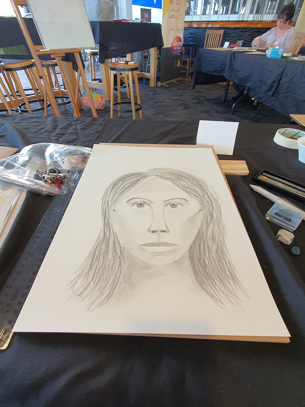 Week 3 of Seasons Art Class Beginners