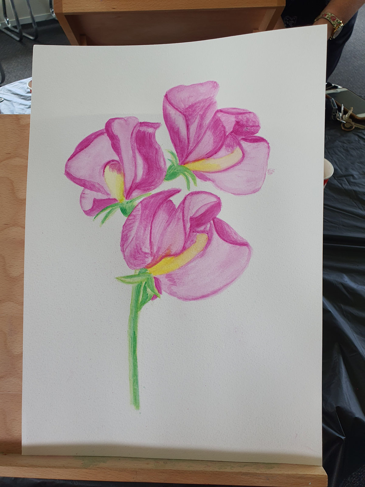 Week 2 of Returners 01 at Seasons Art Class