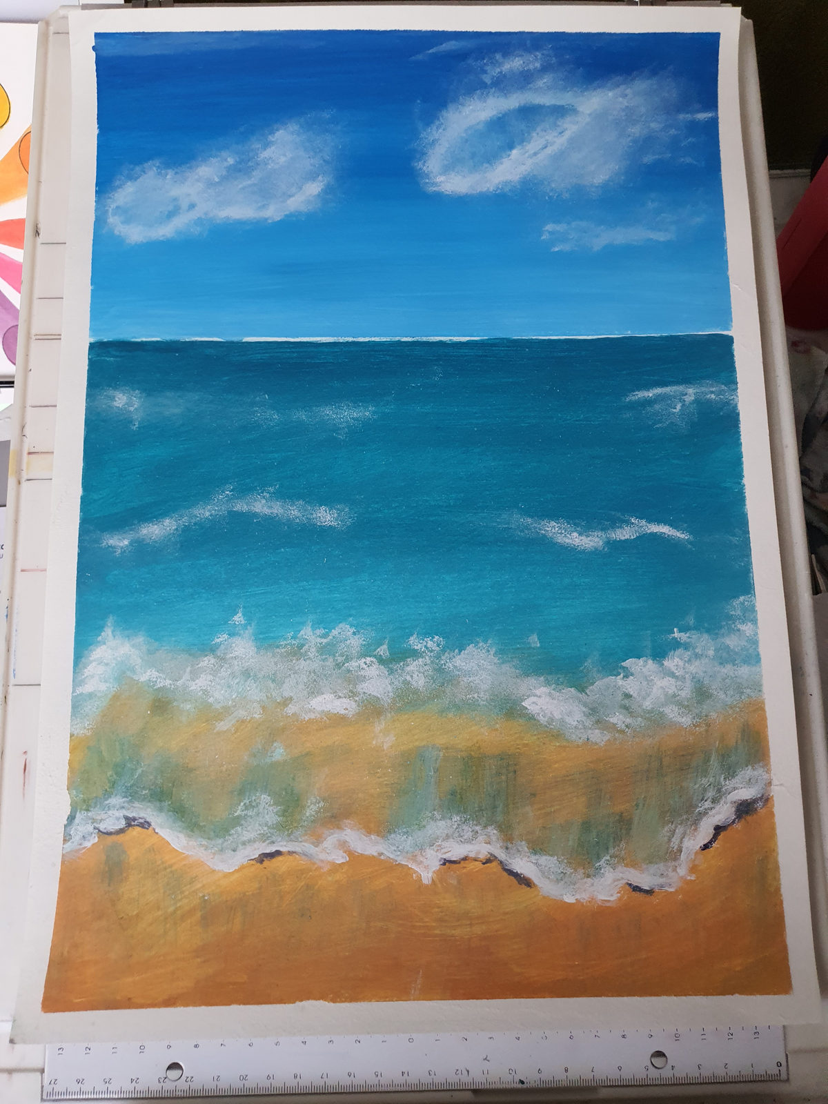 Week 9 of Seasons Art Class Beginners