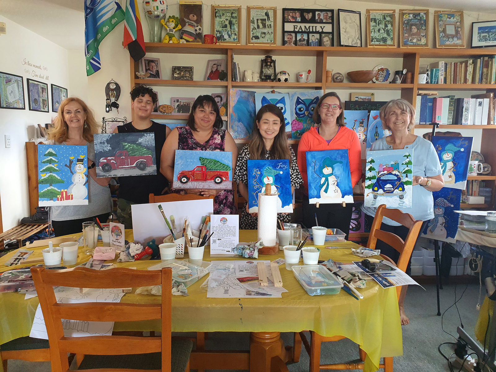 Christmas Paint Party
