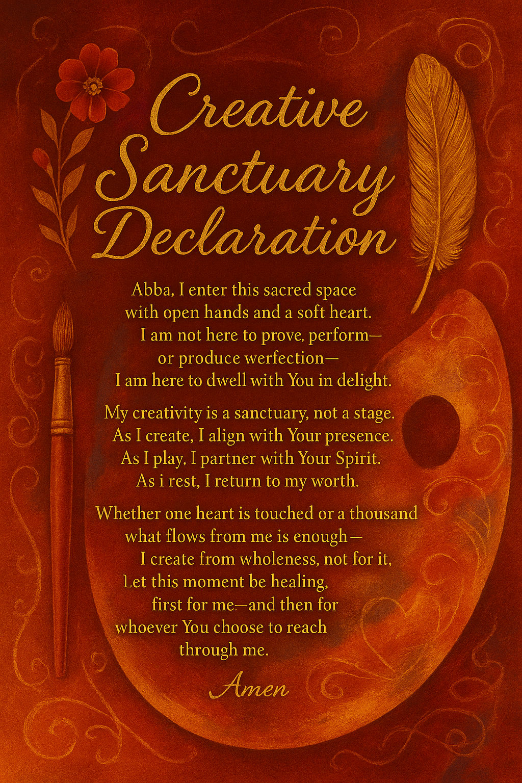 Creative Sanctuary Declaration