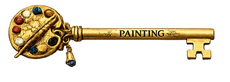 The Painting key