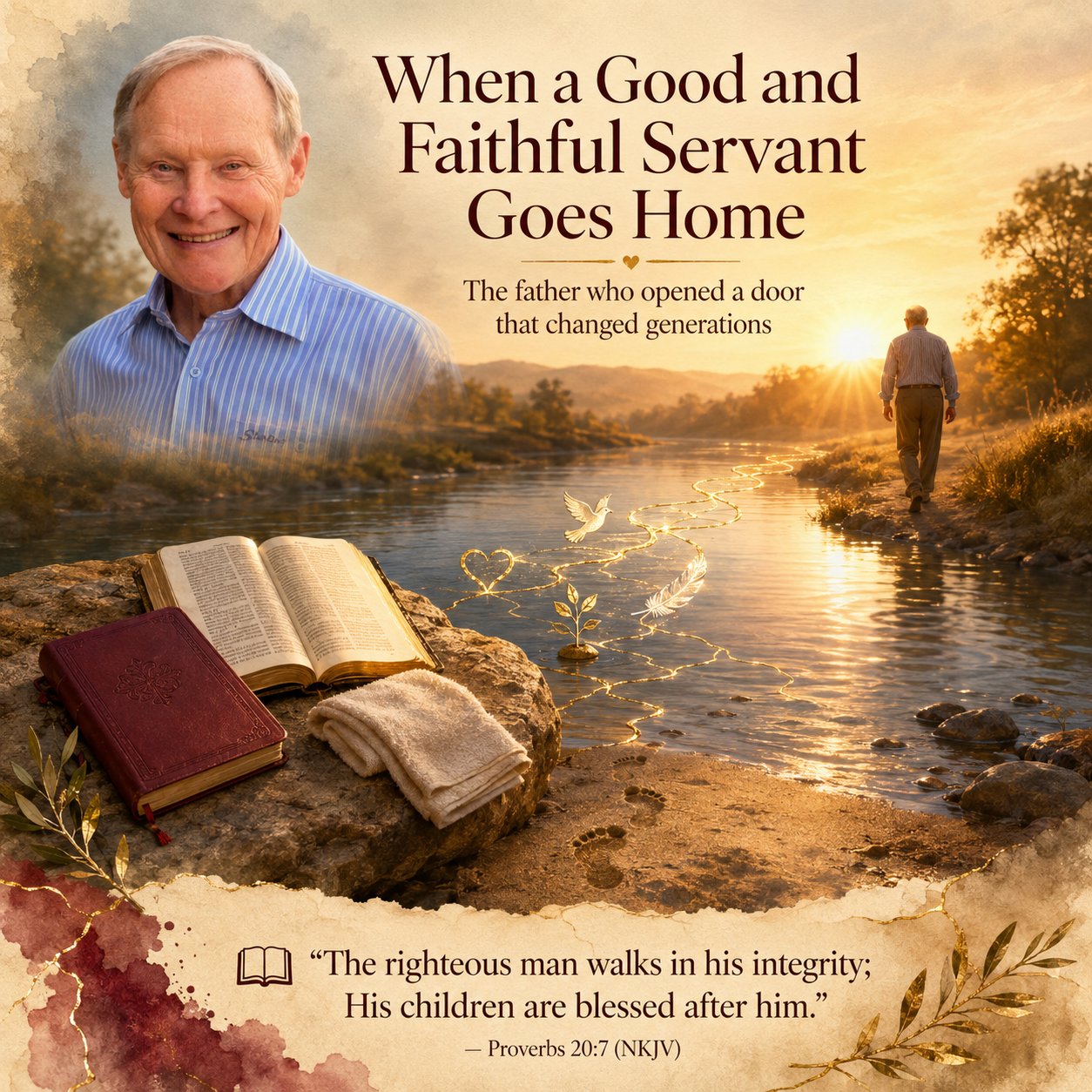 When a Good and Faithful Servant Goes Home
